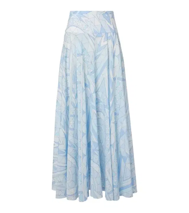 Angoli cotton maxi skirt