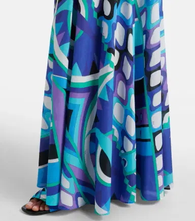 PUCCI Vivara cotton maxi skirt | Thumbnail 3 PUCCI Vivara cotton maxi skirt | Thumbnail 3