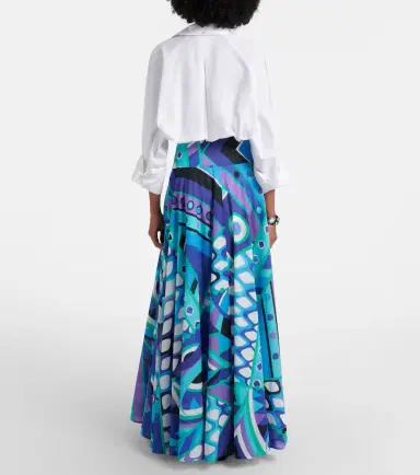 PUCCI Vivara cotton maxi skirt | Thumbnail 5 PUCCI Vivara cotton maxi skirt | Thumbnail 5