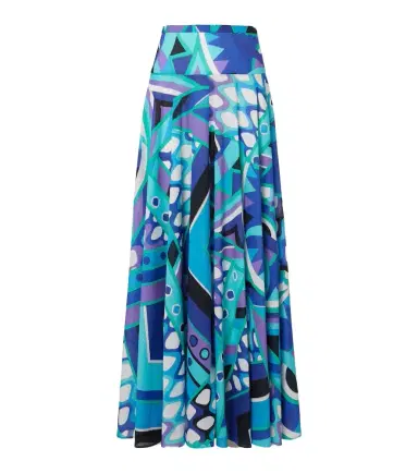 PUCCI Vivara cotton maxi skirt | Thumbnail 1 PUCCI Vivara cotton maxi skirt | Thumbnail 1