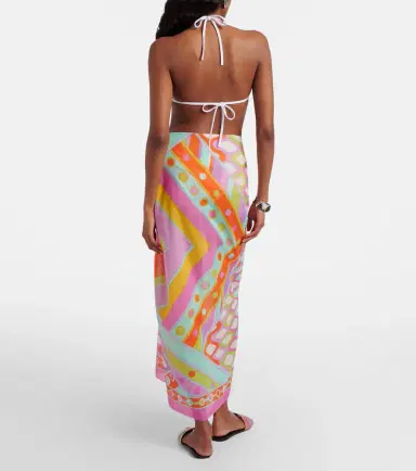 Pucci Vivara cotton beach cover-up | Thumbnail 3