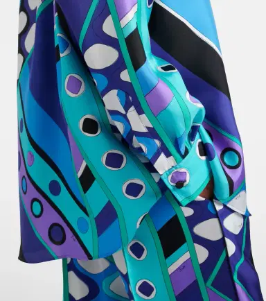PUCCI Vivara silk twill shirt | Thumbnail 6 PUCCI Vivara silk twill shirt | Thumbnail 6