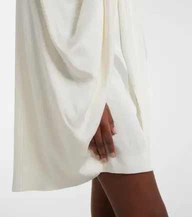 Stella McCartney Draped caped minidress | Thumbnail 3