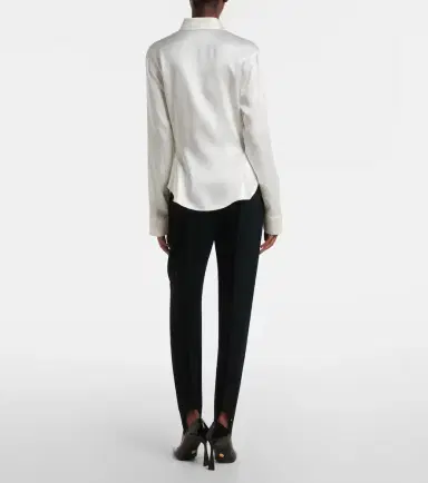 Stella McCartney High-rise jersey stirrup leggings | Thumbnail 2 Stella McCartney High-rise jersey stirrup leggings | Thumbnail 2