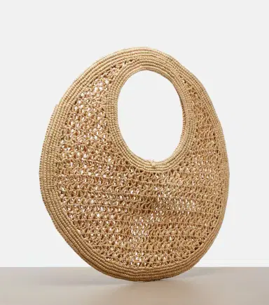 Jacquemus Spiaggia raffia top-handle bag | Thumbnail 2