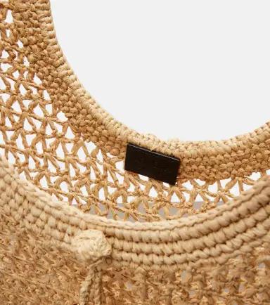 Jacquemus Spiaggia raffia top-handle bag | Thumbnail 4