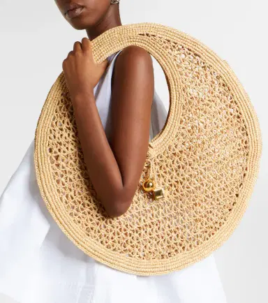 Jacquemus Spiaggia raffia top-handle bag | Thumbnail 5