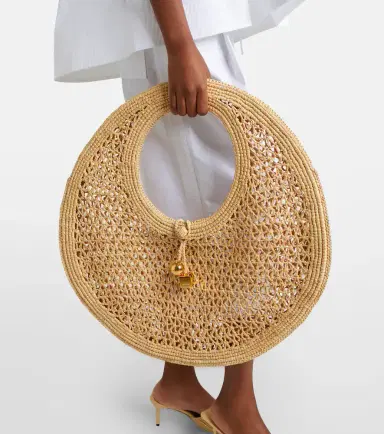 Jacquemus Spiaggia raffia top-handle bag | Thumbnail 6