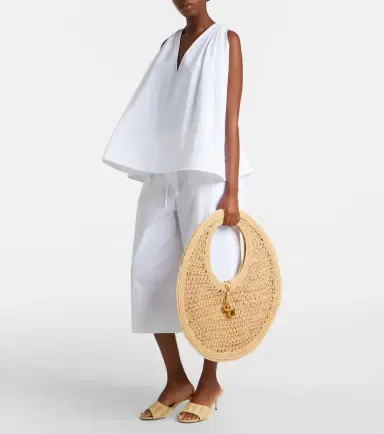Jacquemus Spiaggia raffia top-handle bag | Thumbnail 7