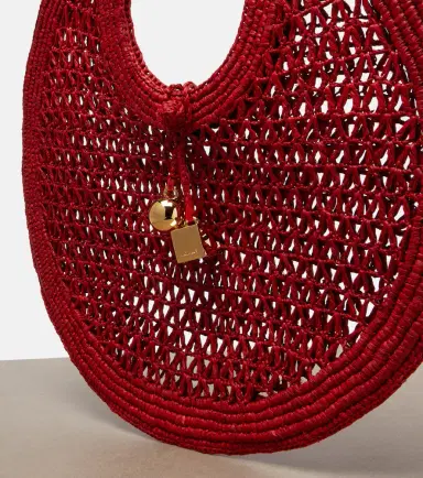 Jacquemus Spiaggia Small raffia top-handle bag | Thumbnail 4
