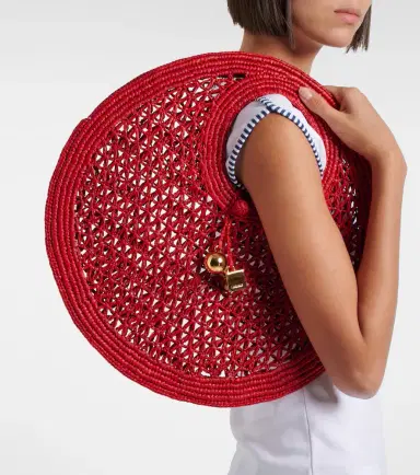 Jacquemus Spiaggia Small raffia top-handle bag | Thumbnail 5