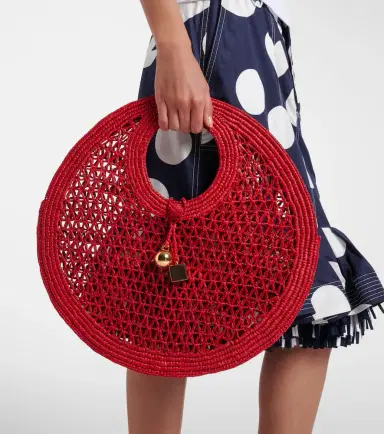 Jacquemus Spiaggia Small raffia top-handle bag | Thumbnail 6