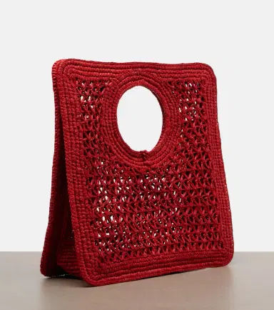 Jacquemus Spiaggia Small raffia top-handle bag | Thumbnail 3 Jacquemus Spiaggia Small raffia top-handle bag | Thumbnail 3
