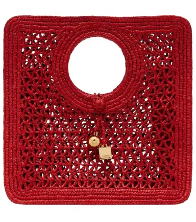 Jacquemus Spiaggia Small raffia top-handle bag | Thumbnail 1 Jacquemus Spiaggia Small raffia top-handle bag | Thumbnail 1