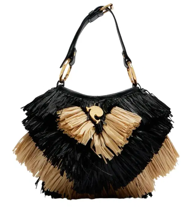 Pucci Capriccio raffia basket bag