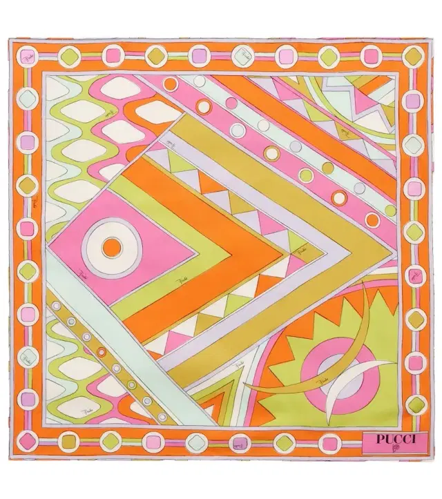 Vivara silk twill scarf