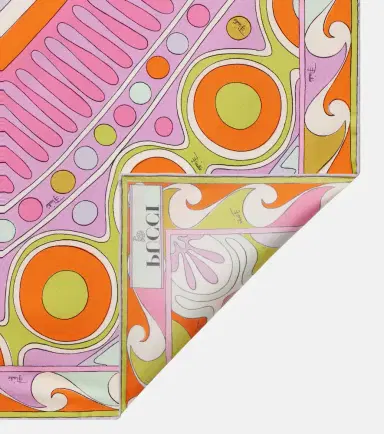 Pucci Soleil silk twill scarf | Thumbnail 2