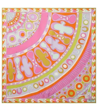 Pucci Soleil silk twill scarf | Thumbnail 1