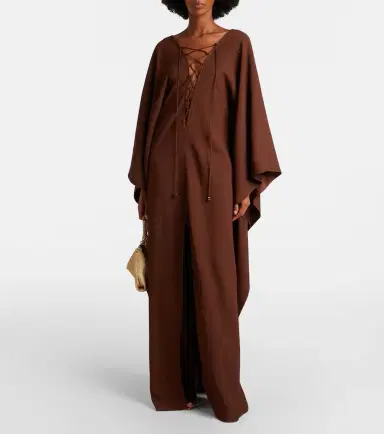Taller Marmo Sahara crêpe cady kaftan | Thumbnail 2 Taller Marmo Sahara crêpe cady kaftan | Thumbnail 2