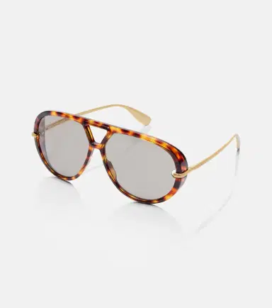 Bottega Veneta Classic aviator sunglasses | Thumbnail 4 Bottega Veneta Classic aviator sunglasses | Thumbnail 4