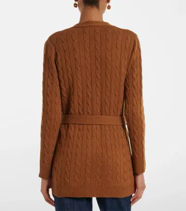 Valentino Cable-knit cashmere cardigan | Thumbnail 6 Valentino Cable-knit cashmere cardigan | Thumbnail 6