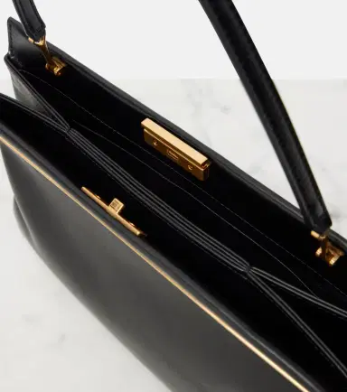 The Row Elise Medium leather shoulder bag | Thumbnail 4