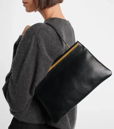The Row Elise Medium leather shoulder bag | Thumbnail 6