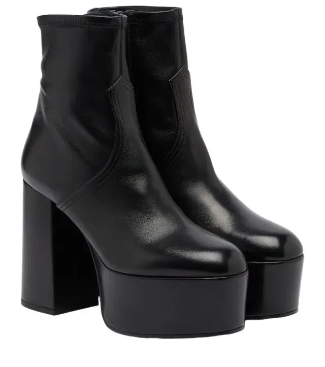 Valentino Garavani Fawcette leather platform ankle boots