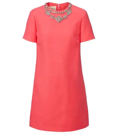 Valentino Crepe Couture embellished minidress | Thumbnail 1 Valentino Crepe Couture embellished minidress | Thumbnail 1