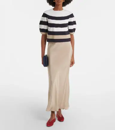 Max Mara Silk satin slip skirt | Thumbnail 4 Max Mara Silk satin slip skirt | Thumbnail 4