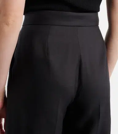 Max Mara Linen and silk twill wide-leg pants | Thumbnail 2 Max Mara Linen and silk twill wide-leg pants | Thumbnail 2