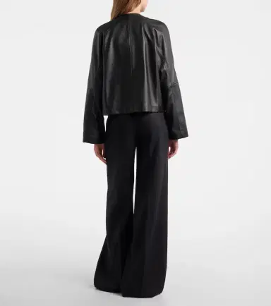 Max Mara Linen and silk twill wide-leg pants | Thumbnail 3 Max Mara Linen and silk twill wide-leg pants | Thumbnail 3