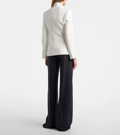 Max Mara Pinstripe pleated wide-leg pants | Thumbnail 2 Max Mara Pinstripe pleated wide-leg pants | Thumbnail 2