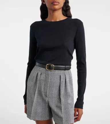 Max Mara Ribbed-knit T-shirt | Thumbnail 5 Max Mara Ribbed-knit T-shirt | Thumbnail 5