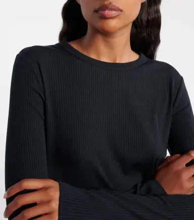Max Mara Ribbed-knit T-shirt | Thumbnail 7 Max Mara Ribbed-knit T-shirt | Thumbnail 7