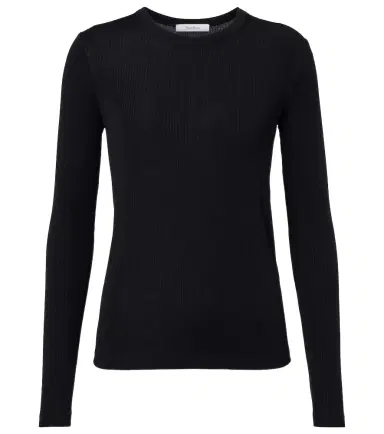 Max Mara Ribbed-knit T-shirt | Thumbnail 1 Max Mara Ribbed-knit T-shirt | Thumbnail 1