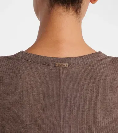 Max Mara Ribbed-knit T-shirt | Thumbnail 6 Max Mara Ribbed-knit T-shirt | Thumbnail 6