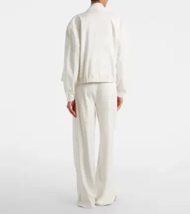 Max Mara Cotton and silk-blend sweatpants | Thumbnail 3 Max Mara Cotton and silk-blend sweatpants | Thumbnail 3