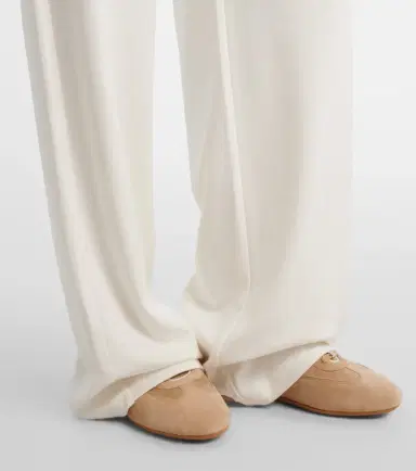Max Mara Cotton and silk-blend sweatpants | Thumbnail 4 Max Mara Cotton and silk-blend sweatpants | Thumbnail 4