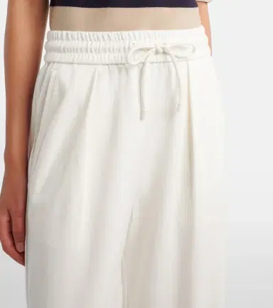 Max Mara Cotton and silk-blend sweatpants | Thumbnail 5 Max Mara Cotton and silk-blend sweatpants | Thumbnail 5