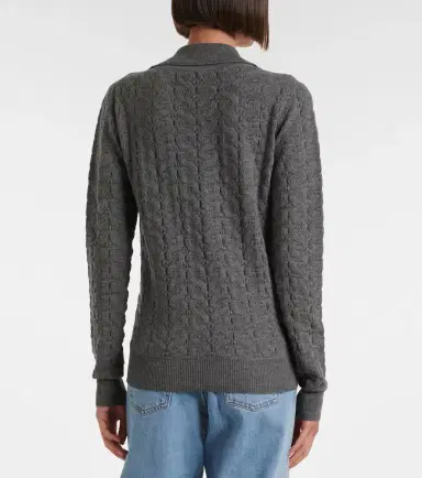 Etro Cable-knit wool polo sweater | Thumbnail 3
