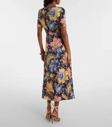 Etro Floral midi dress | Thumbnail 3 Etro Floral midi dress | Thumbnail 3
