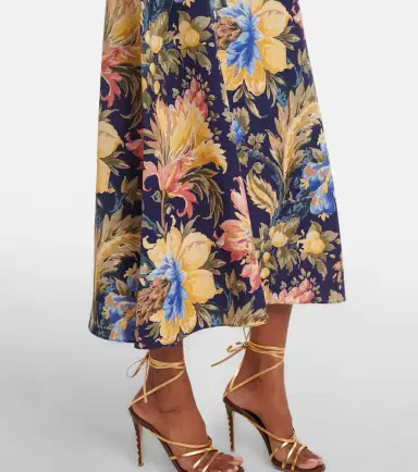 Etro Floral midi dress | Thumbnail 5 Etro Floral midi dress | Thumbnail 5