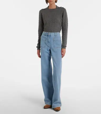 Etro Pegaso wide-leg jeans | Thumbnail 6 Etro Pegaso wide-leg jeans | Thumbnail 6