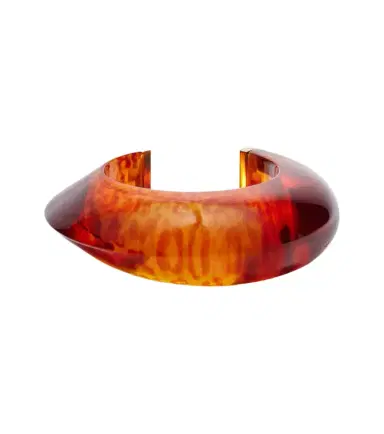Alaïa Alaïa Leopard-print cuff bracelet | Thumbnail 1