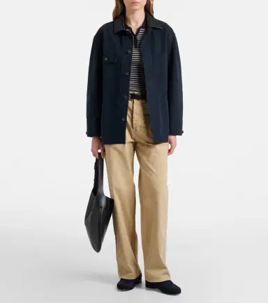 Nili Lotan Whitney cotton wide-leg pants | Thumbnail 4