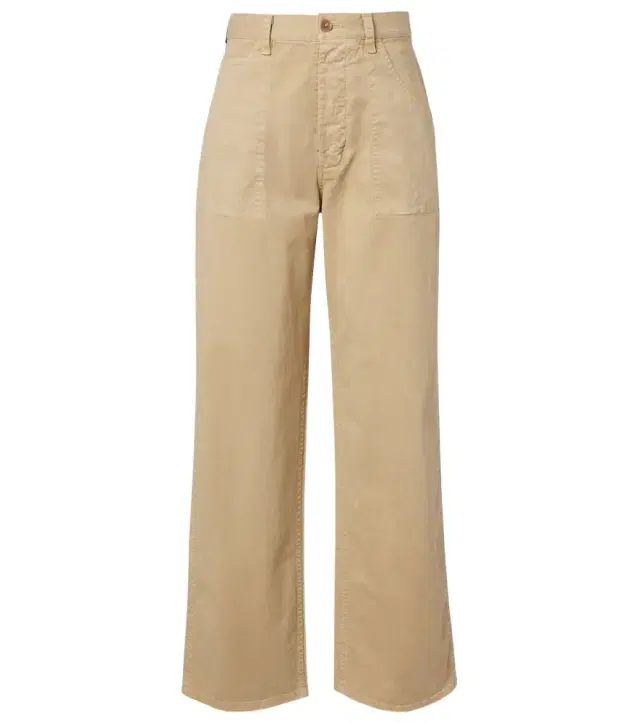 Nili Lotan Whitney cotton wide-leg pants