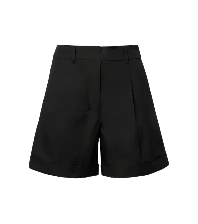 Cotton poplin shorts