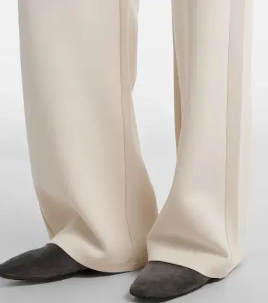 'S Max Mara 'S Max Mara Cotton-blend jersey wide-leg sweatpants | Thumbnail 6