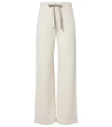 'S Max Mara 'S Max Mara Cotton-blend jersey wide-leg sweatpants | Thumbnail 1